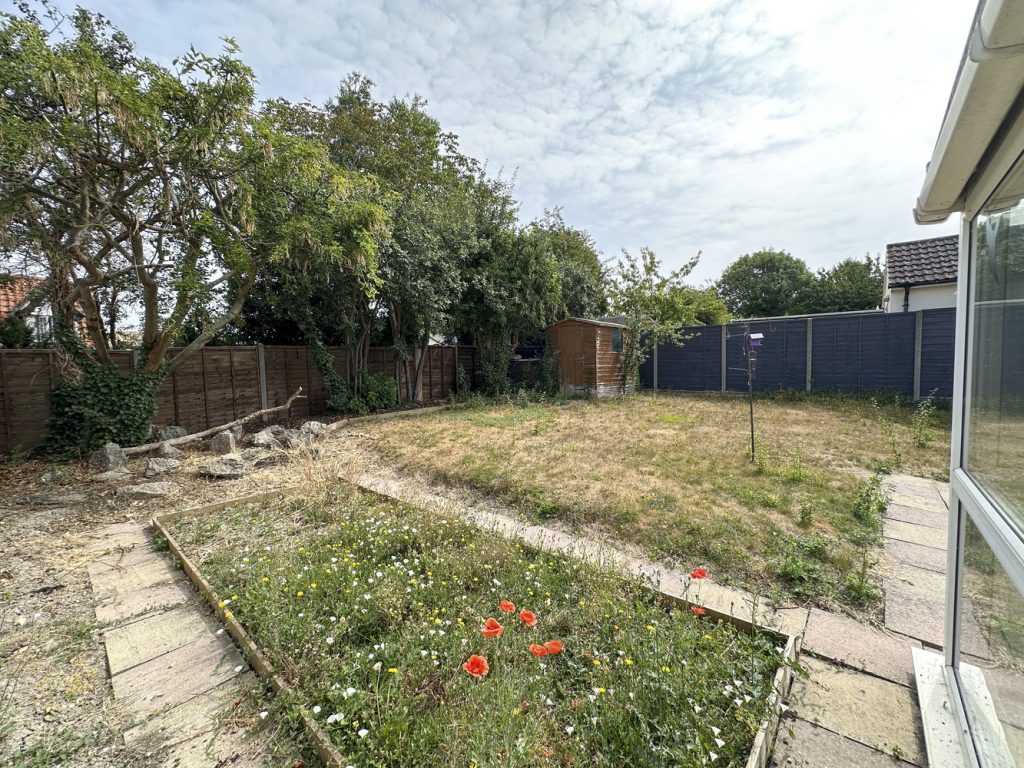 Rear garden