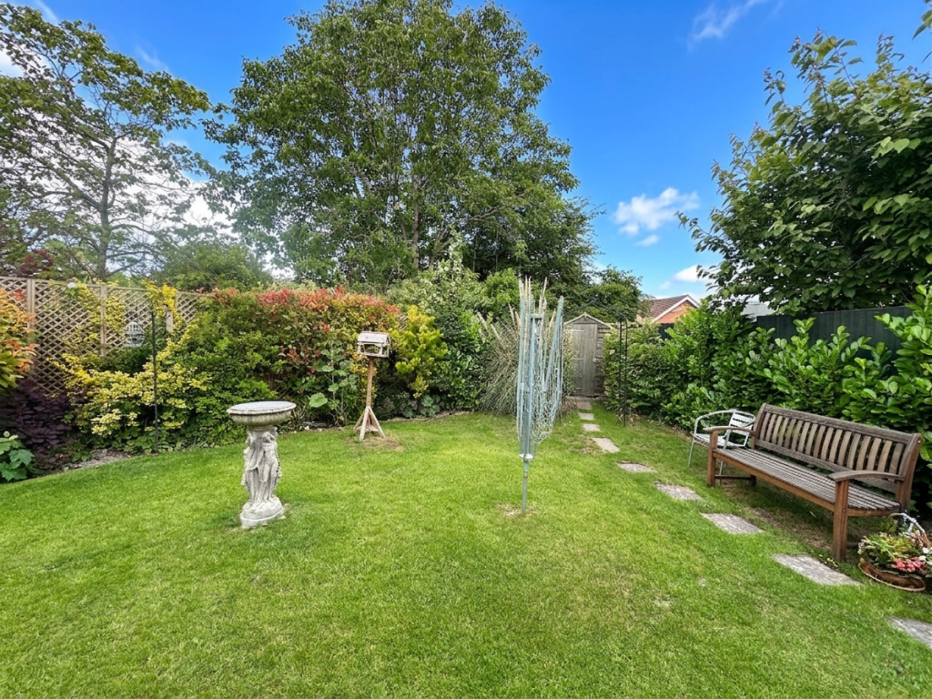 Rear garden