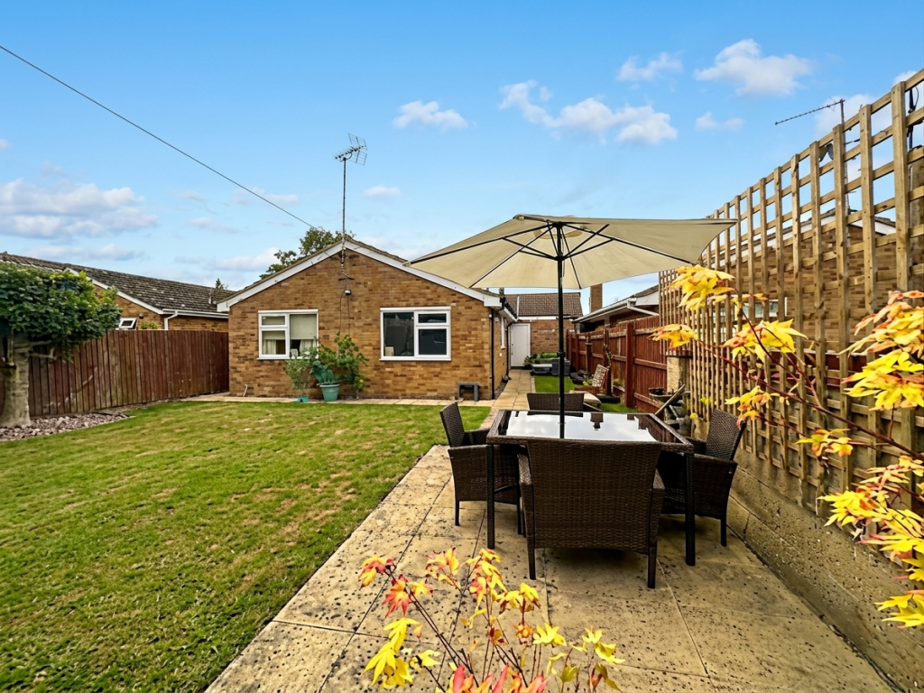 Rear garden