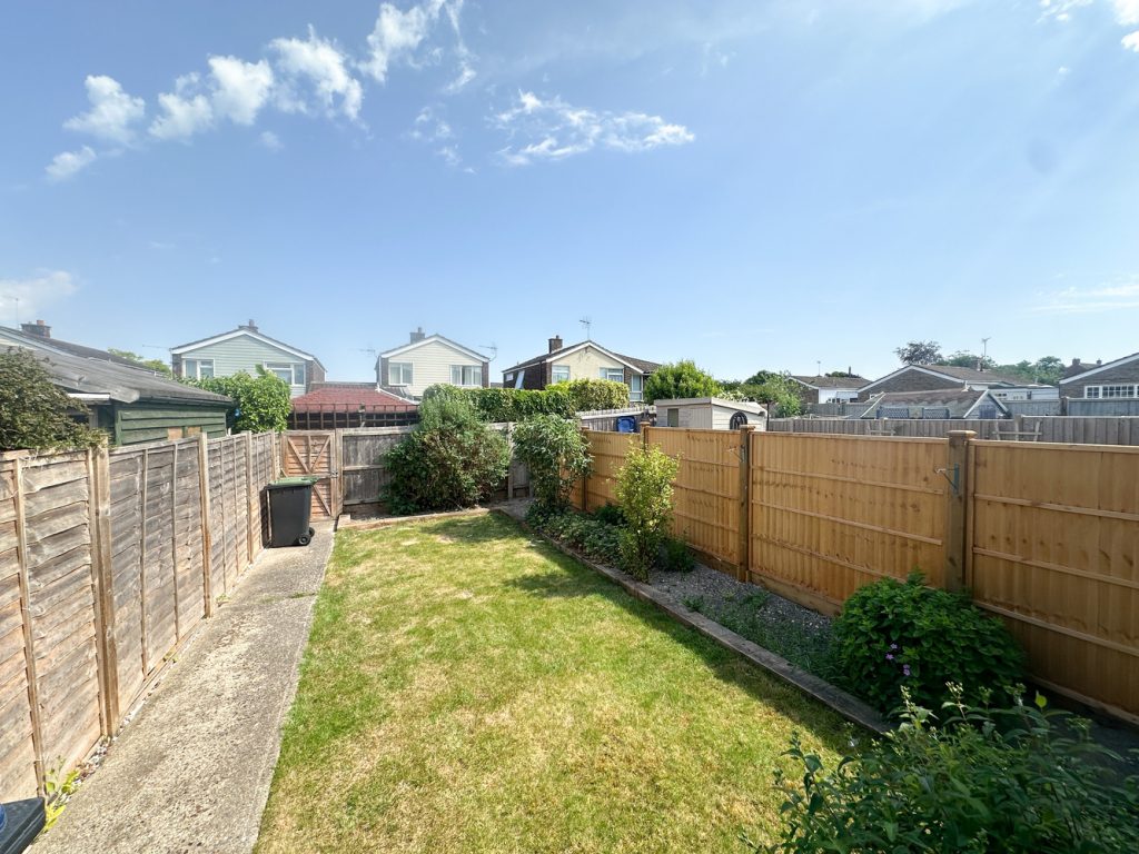 Rear garden